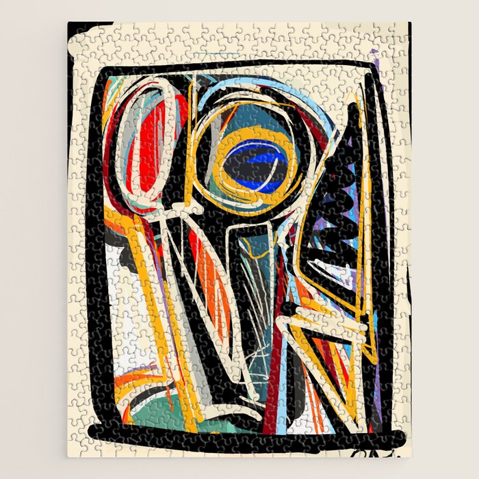 The Scream Street Art Graffiti Jigsaw Puzzle Gallery Image 1