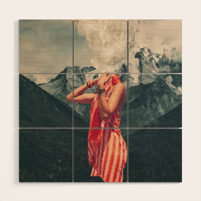 Overthinking Wood Wall Art Gallery Image 1