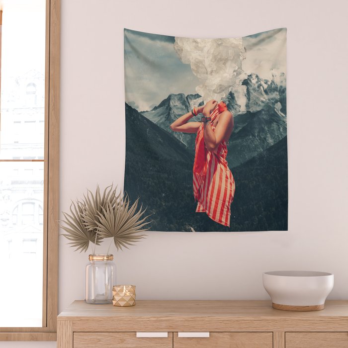 Overthinking Wall Tapestry Gallery Image 2