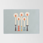 Festive Candles Rug Gallery Image 2