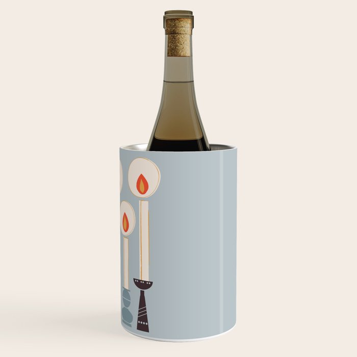 Festive Candles Wine Chiller Gallery Image 3