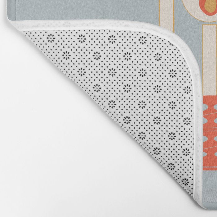 Festive Candles Bath Mat Gallery Image 2