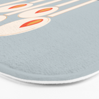 Festive Candles Bath Mat Gallery Image 3