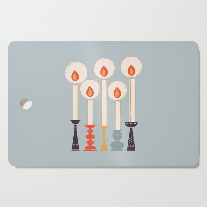 Festive Candles Cutting Board Gallery Image 1