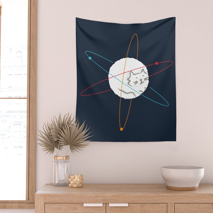 Cat-ion Wall Tapestry Gallery Image 2