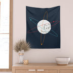 Cat-ion Wall Tapestry Gallery Image 2