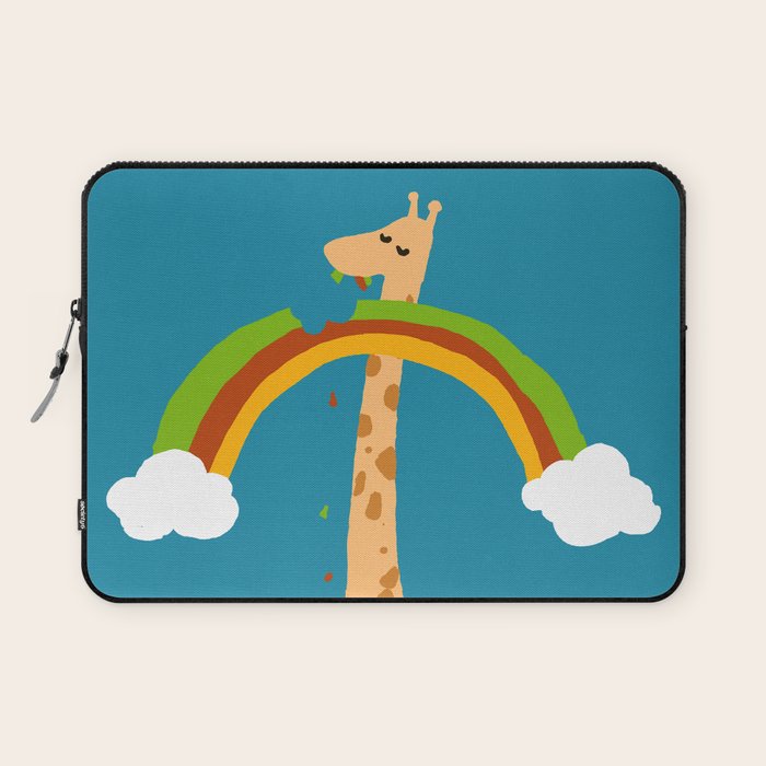Taste of Happiness Rainbow Laptop Sleeve Gallery Image 1