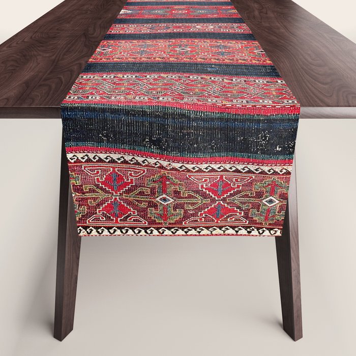 Bakhtiari Central Persian Flatweave Fragment Table Runner Gallery Image 1
