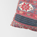 Bakhtiari Central Persian Flatweave Fragment Pillow Sham Gallery Image 4