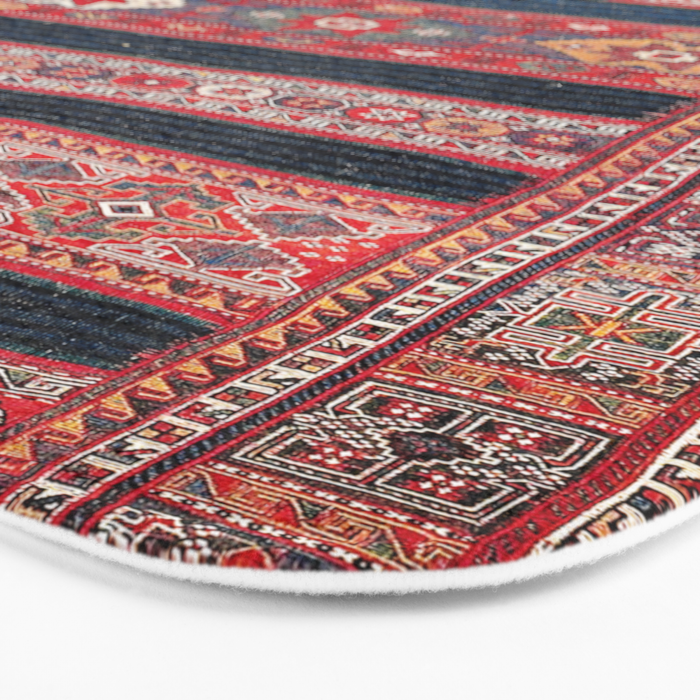 Bakhtiari Central Persian Flatweave Fragment Bath Mat Gallery Image 3