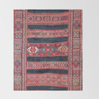 Bakhtiari Central Persian Flatweave Fragment Throw Blanket Gallery Image 2
