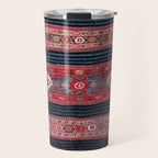 Bakhtiari Central Persian Flatweave Fragment Travel Mug Gallery Image 1