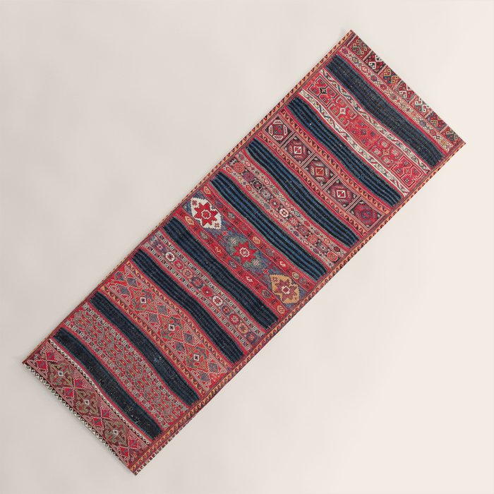 Bakhtiari Central Persian Flatweave Fragment Yoga Mat Gallery Image 1