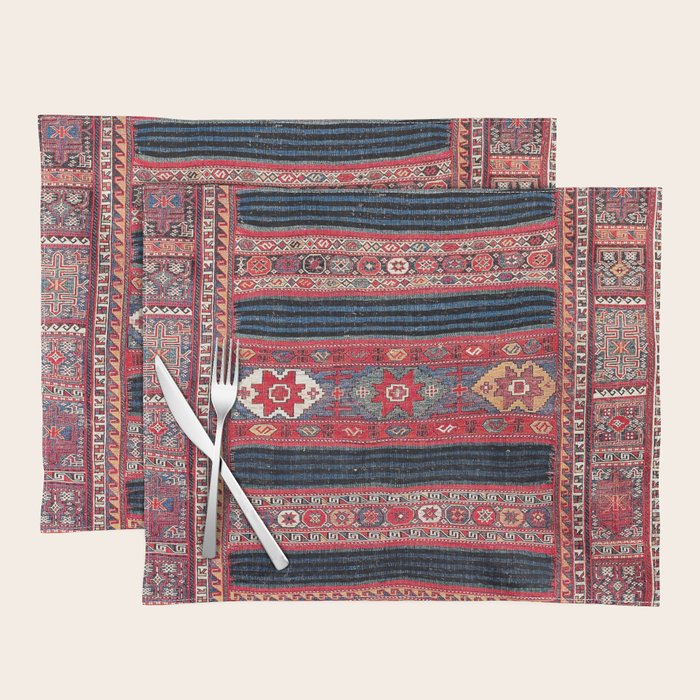 Bakhtiari Central Persian Flatweave Fragment Placemat Gallery Image 1