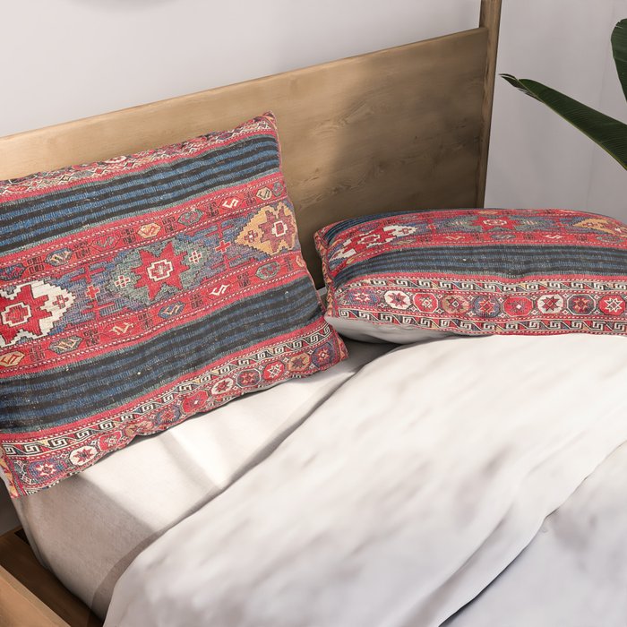 Bakhtiari Central Persian Flatweave Fragment Pillow Sham Gallery Image 2