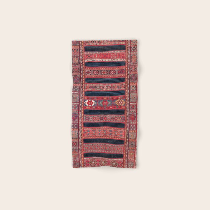 Bakhtiari Central Persian Flatweave Fragment Bath Towel Gallery Image 1