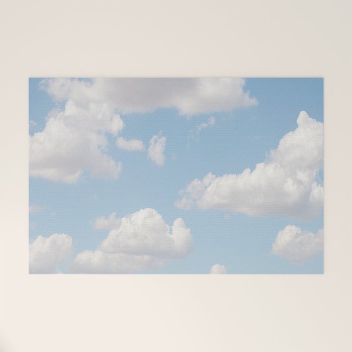 Daydream Clouds Welcome Mat Gallery Image 1