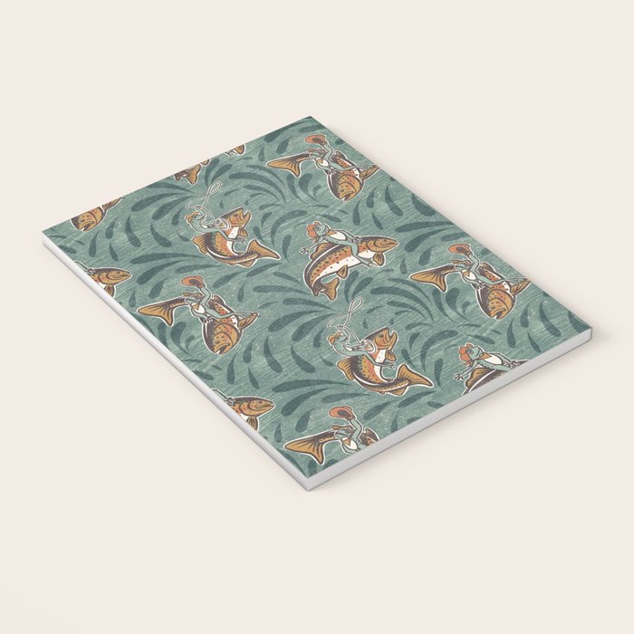 Rodeo Frogs - Green Notebook Gallery Image 3