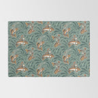 Rodeo Frogs - Green Rug Gallery Image 2