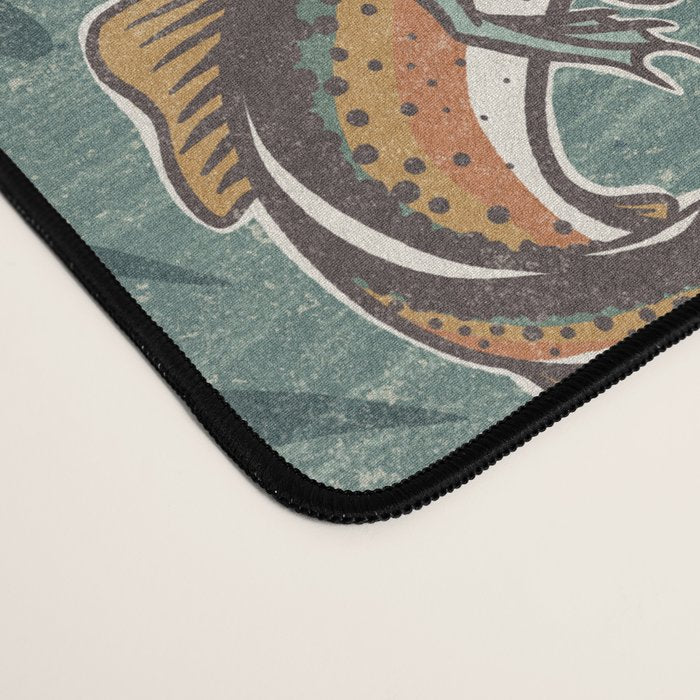 Rodeo Frogs - Green Desk Mat Gallery Image 4