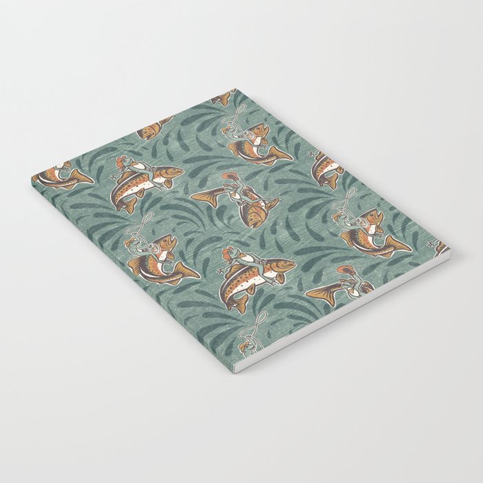 Rodeo Frogs - Green Notebook Gallery Image 1