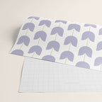 Spring Tulips VI Lavender Purple Mid Century Flowers Wrapping Paper Gallery Image 2