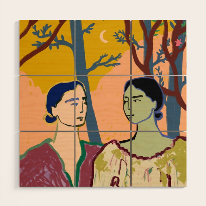 FOREST TALE Wood Wall Art Gallery Image 1