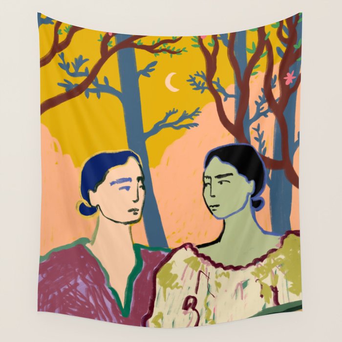 FOREST TALE Wall Tapestry Gallery Image 4