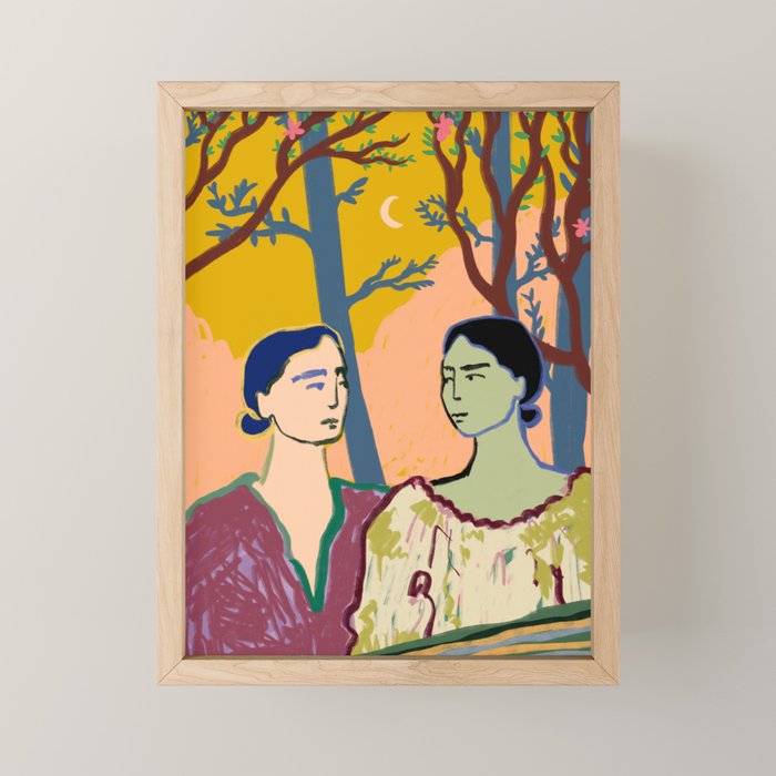 FOREST TALE Mini Art Print Gallery Image 1