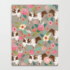 Shorthorn cattle breed farm homestead cows shorthorn cow floral Notebook Gallery Image 4