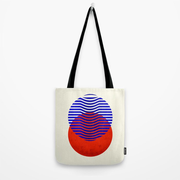 Graphic abstract circles Tote Bag Gallery Image 2