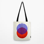 Graphic abstract circles Tote Bag Gallery Image 2