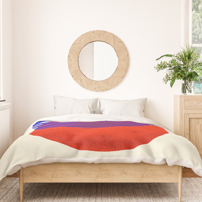 Graphic abstract circles Duvet Cover Gallery Image 3