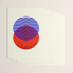 Graphic abstract circles Wrapping Paper Gallery Image 3