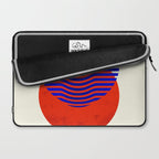 Graphic abstract circles Laptop Sleeve Gallery Image 2