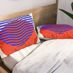 Graphic abstract circles Pillow Sham Gallery Image 2