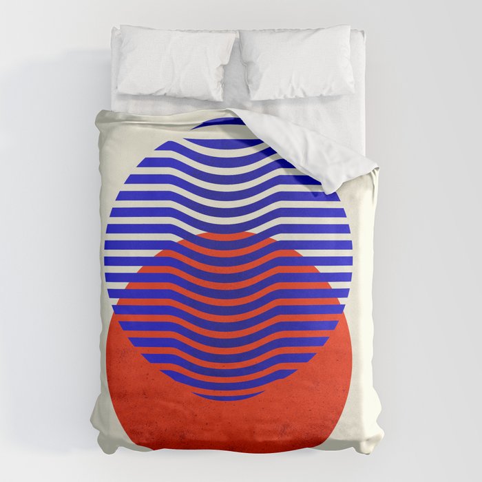 Graphic abstract circles Duvet Cover Gallery Image 6