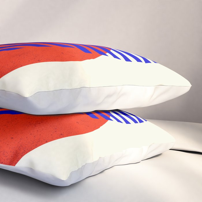 Graphic abstract circles Pillow Sham Gallery Image 3