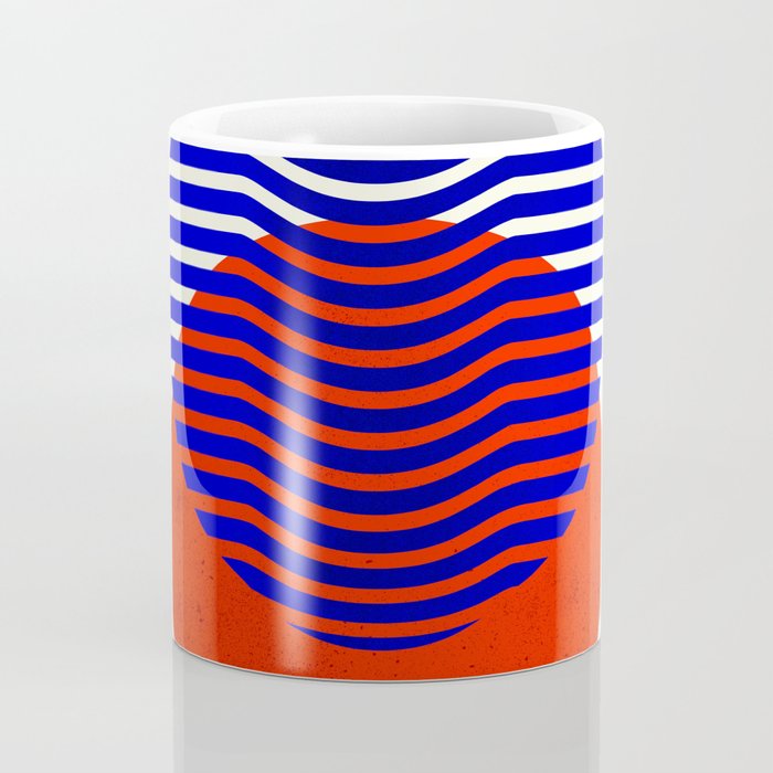 Graphic abstract circles Coffee Mug Gallery Image 4