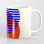 Graphic abstract circles Coffee Mug Gallery Image 1