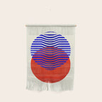 Graphic abstract circles Wall Hanging Gallery Image 1
