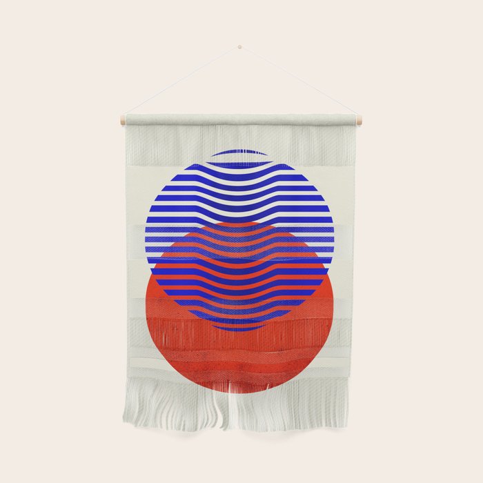 Graphic abstract circles Wall Hanging Gallery Image 1