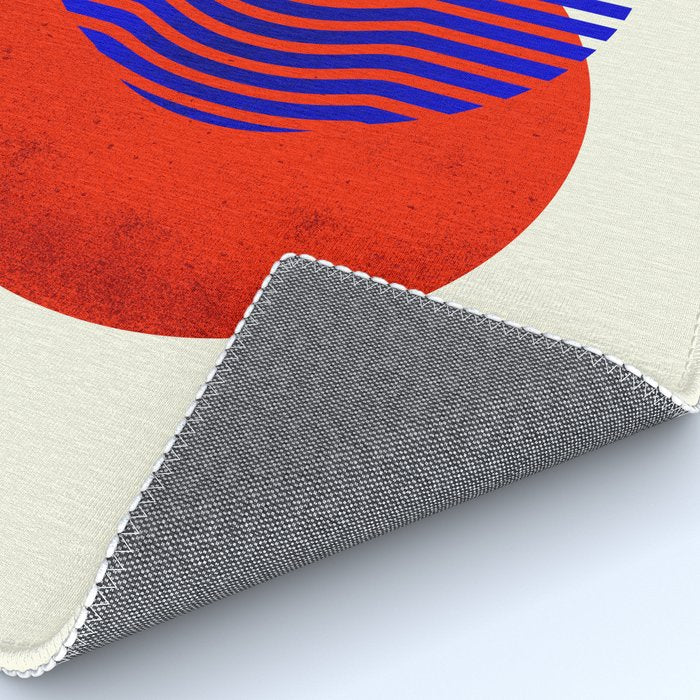 Graphic abstract circles Rug Gallery Image 4