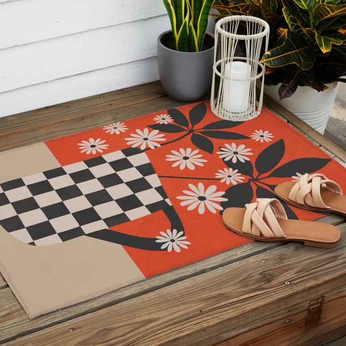 Daisy Daydreams 5 Outdoor Rug Gallery Image 2