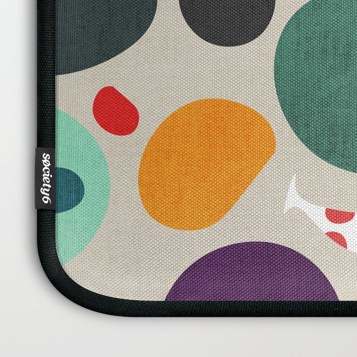 Lotus in koi pond Laptop Sleeve Gallery Image 3