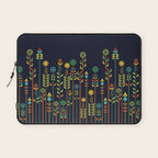 Overgrown flowers Laptop Sleeve Gallery Image 1
