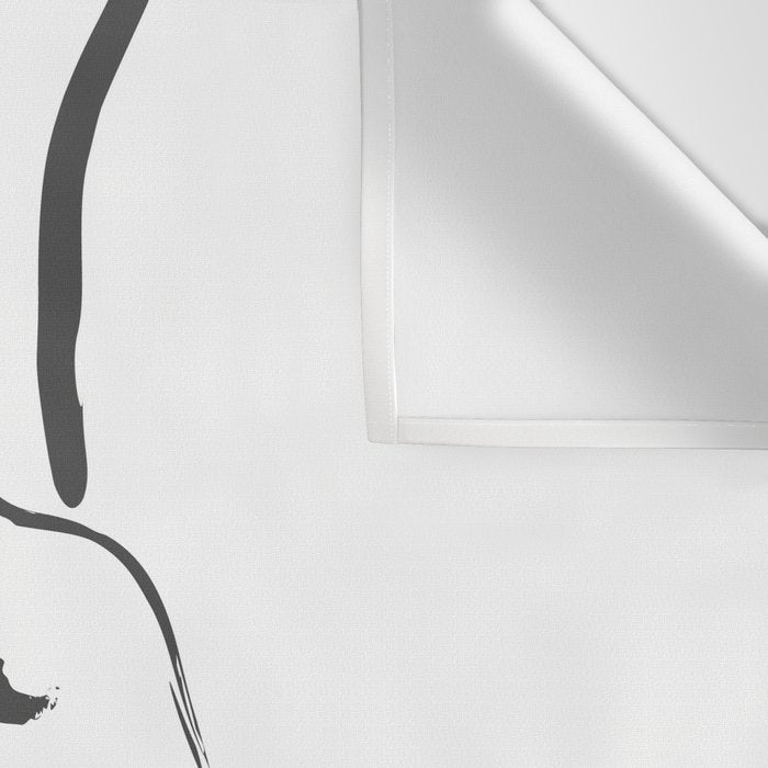 Zen Snow Bunny Wall Tapestry Gallery Image 3