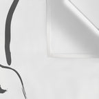 Zen Snow Bunny Wall Tapestry Gallery Image 3