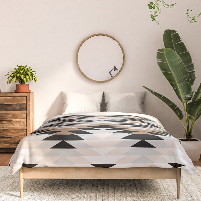 New Mexico in Tan Comforter Gallery Image 3