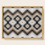 New Mexico in Tan Serving Tray Gallery Image 1